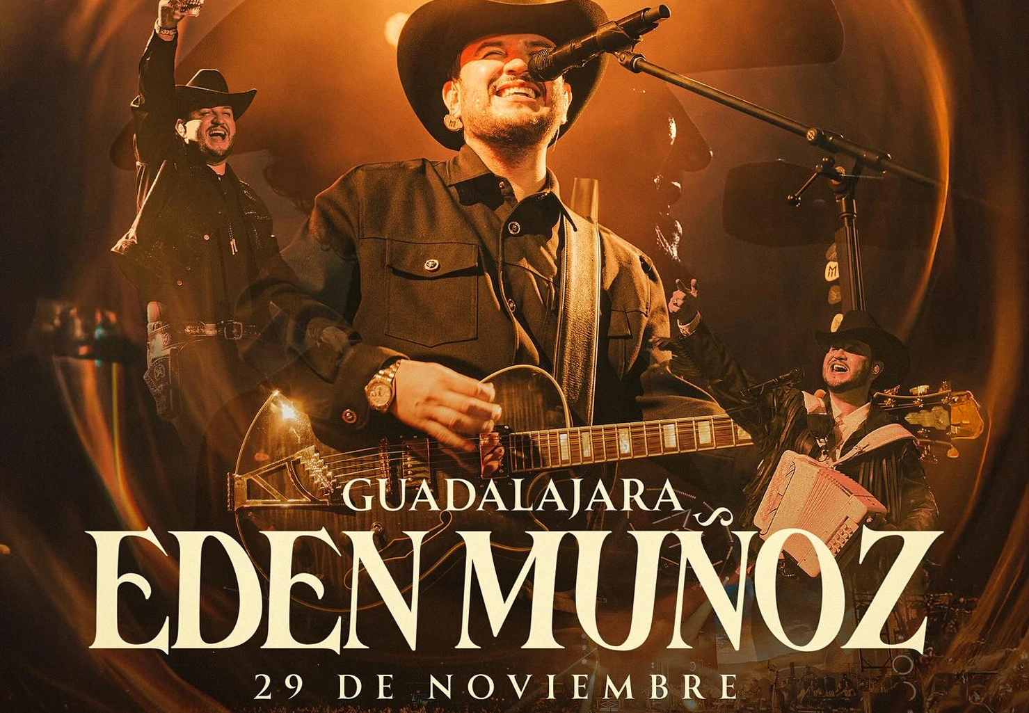 Edén Muñoz hace “Sold Out” en Guadalajara para su concierto del 29 de noviembre de 2025