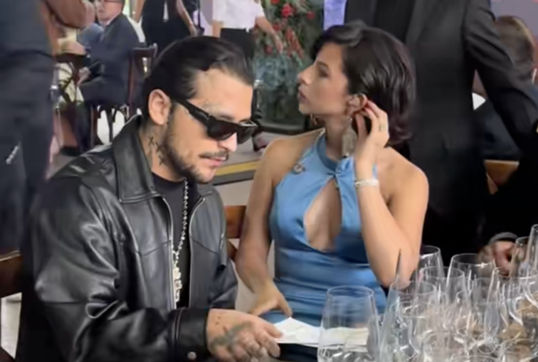 Christian Nodal y Ángela Aguilar