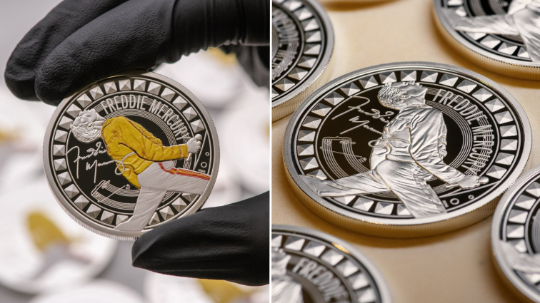 Freddy Mercury Moneda conmemorativa