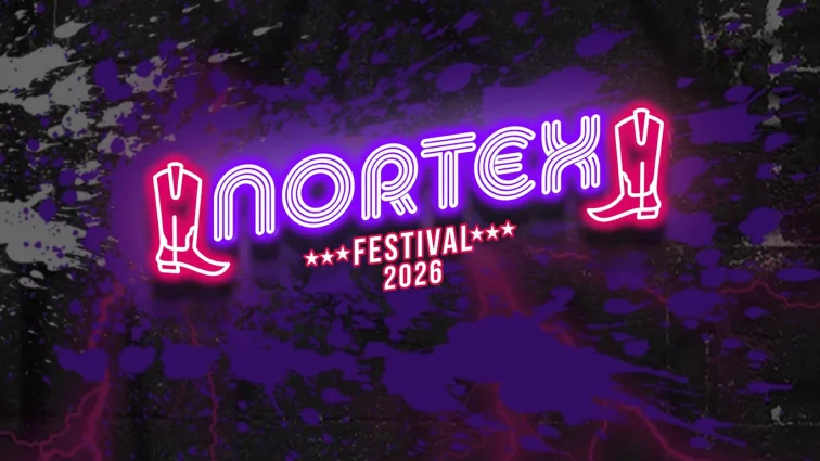 Cartel oficial del Nortex Festival 2026 con Intocable como headliner y artistas norteños confirmados
