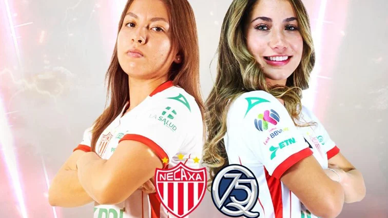 Jugadoras de Necaxa y Querétaro salen del campo tras suspensión en el Estadio Victoria