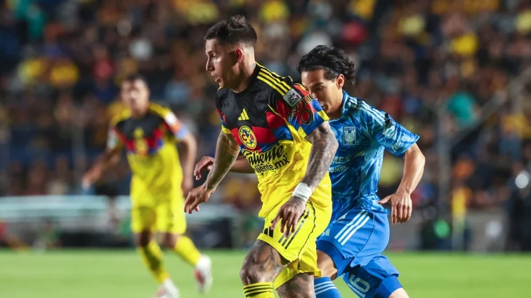 América vs Tigres partido Liga MX marcador 1-4