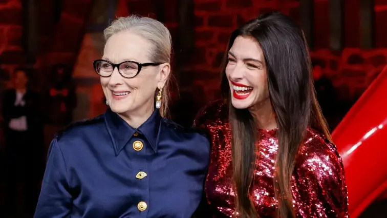 Anne Hathaway y Meryl Streep bailando en CDMX