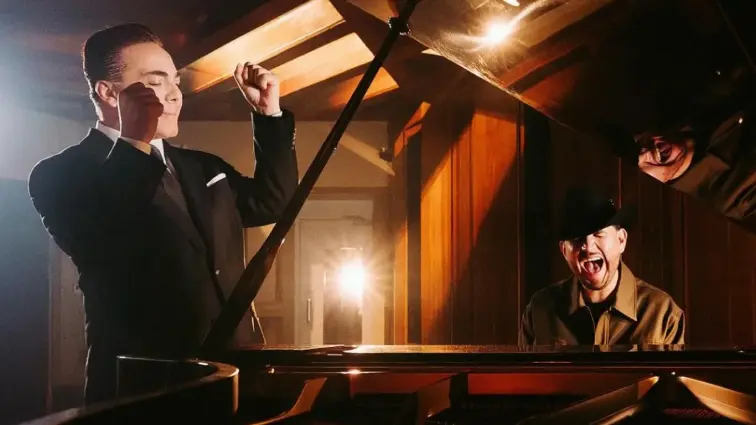 Edén Muñoz y Cristian Castro en la colaboración Osadía