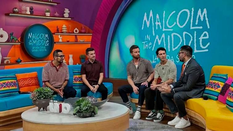 Elenco de Malcolm el de en medio visita Venga la Alegría en México
