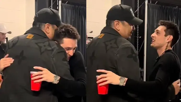 Pepe Aguilar aparece como invitado en concierto de Peso Pluma en Texas