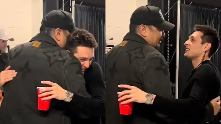 Pepe Aguilar aparece como invitado en concierto de Peso Pluma en Texas