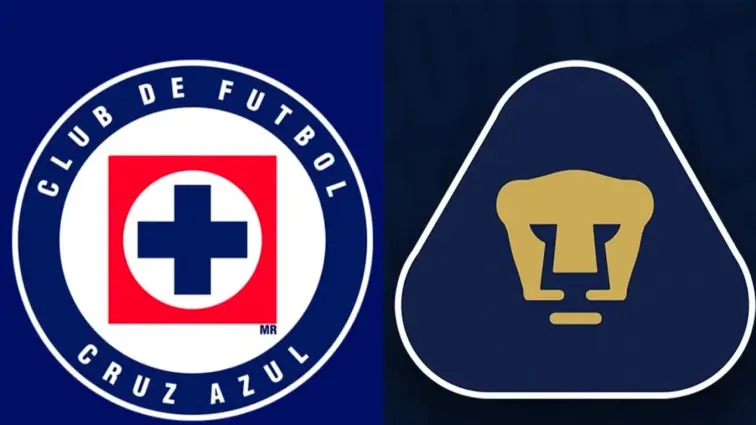 Jugadores de Cruz Azul y Pumas previo a la final de ida del Clausura 2026 de la Liga MX