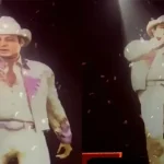 Holograma de Valentín Elizalde presentado durante homenaje en la Arena Guadalajara