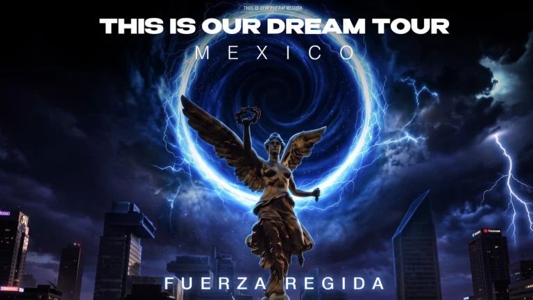 Fuerza Regida anuncia dos conciertos en el Palacio de los Deportes de CDMX para febrero de 2027.