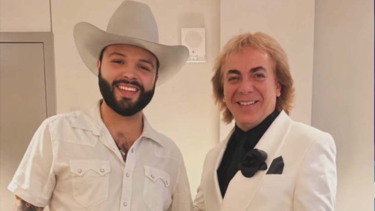 Leonardo Aguilar sorprende con fotografía junto a Cristian Castro: ¿se viene un dueto?