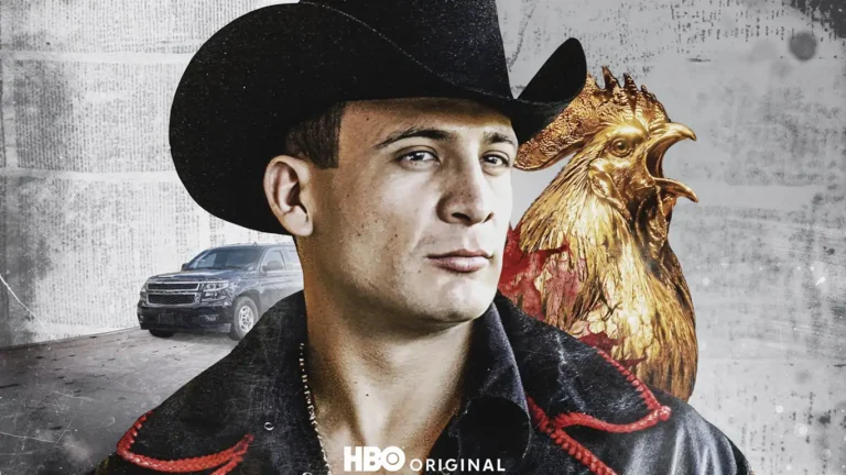 Cartel de la serie documental Valentín La muerte del Gallo de Oro, anunciada por HBO Max para el 12 de noviembre de 2026.